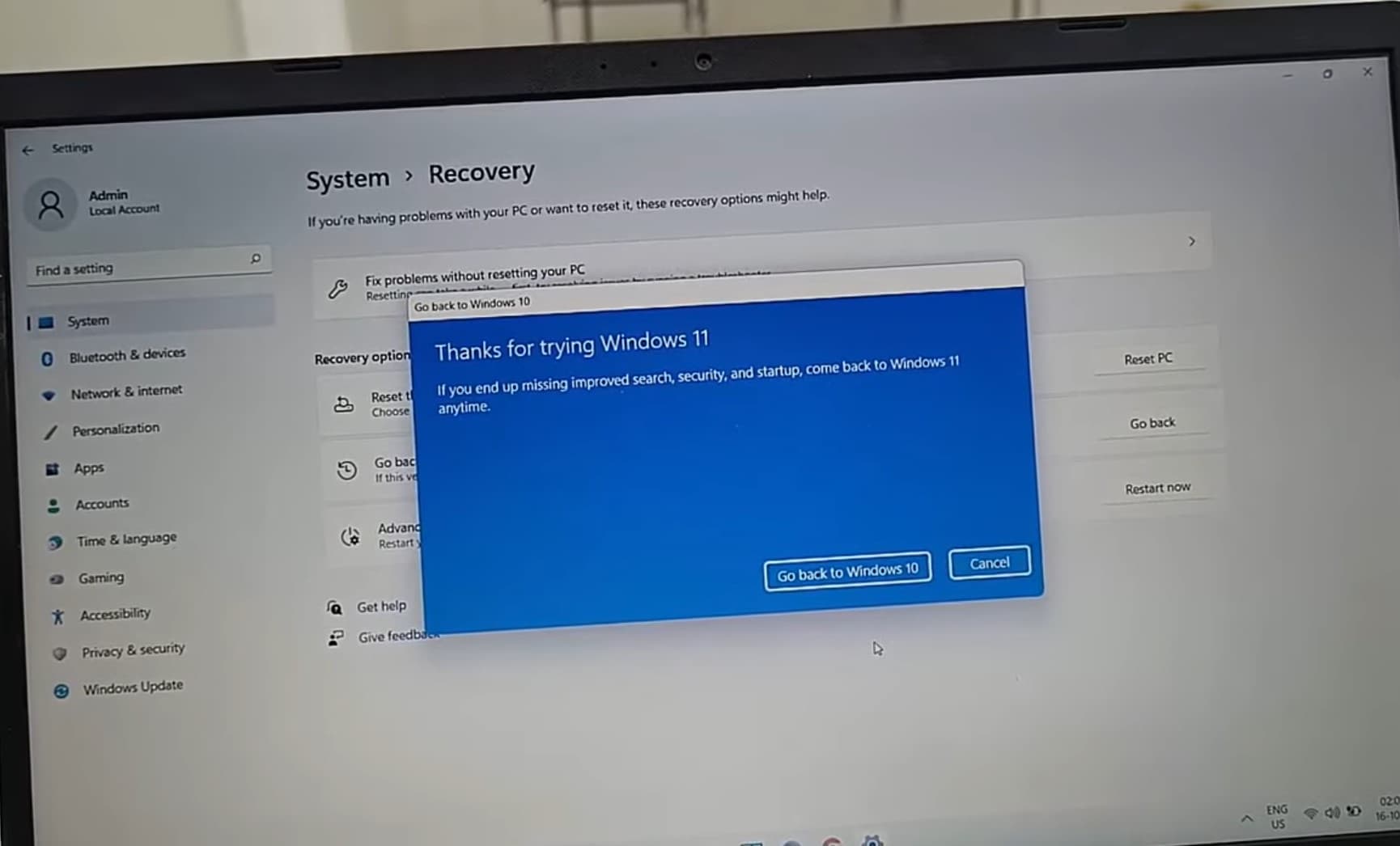 How to Go Back to Windows 10 From Windows 11 (after 10 days) How to go back to windows 10