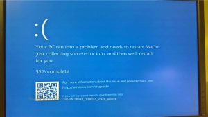 Driver overran stack buffer Blue Screen Error