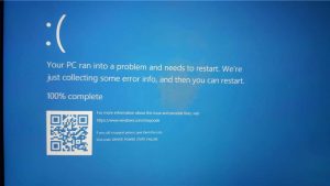 Driver power state failure