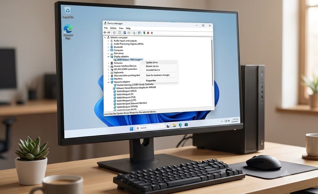 How to Update Display Drivers in Windows 11 & 10 (Intel, NVIDIA & AMD)