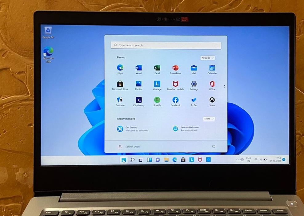 Windows 11 new user interface