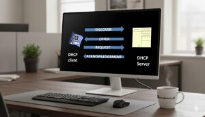 what is dora process in dhcp networking