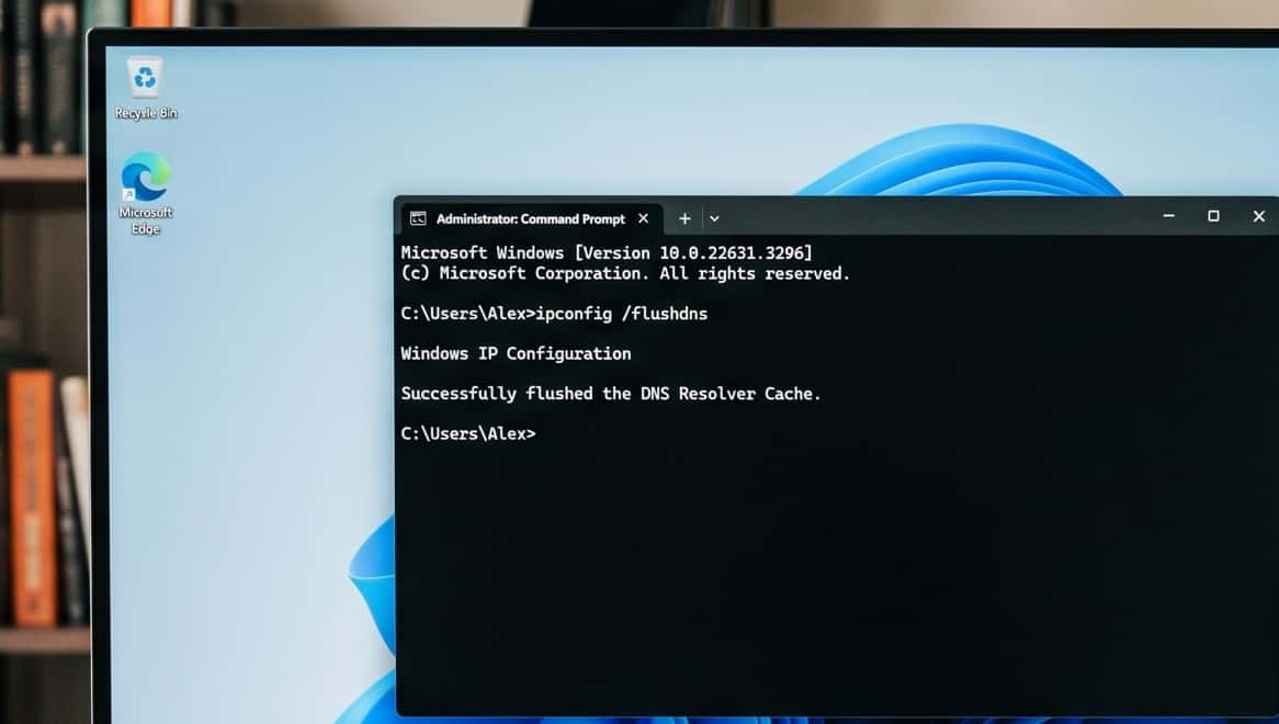 Command Line Error How to Flush DNS Cache in Windows 11 (2026 Guide)