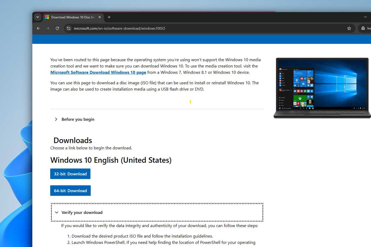Download Official Windows 10 22H2 ISO from Microsoft (Latest 2026 Guide)